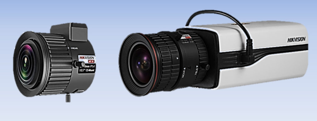 Камеры видеонаблюдения с фиксированным или вариофокальным объективом